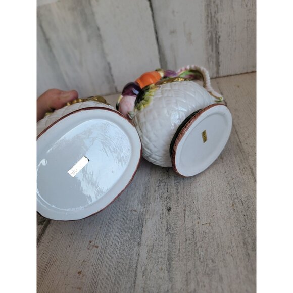 Vegetable pitcher sugar holder set tea vintage xmas set - Picture 7 of 7